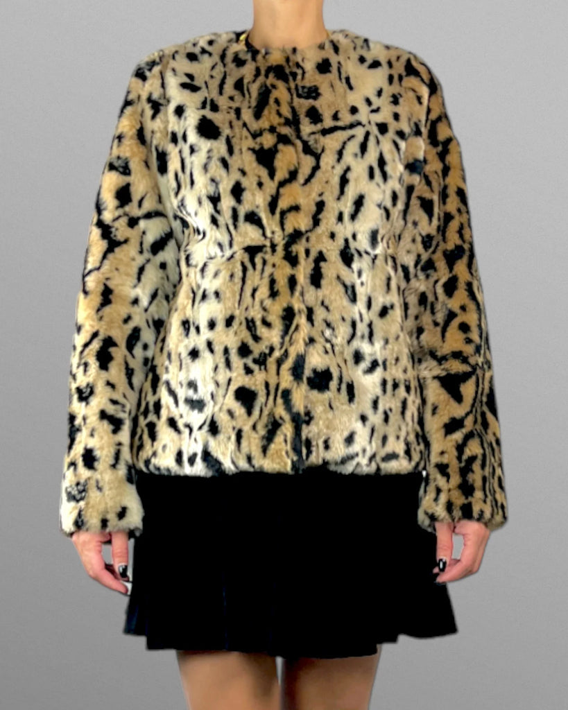 DAY BIRGER et MIKKELSEN "Leopard fur" Jacket