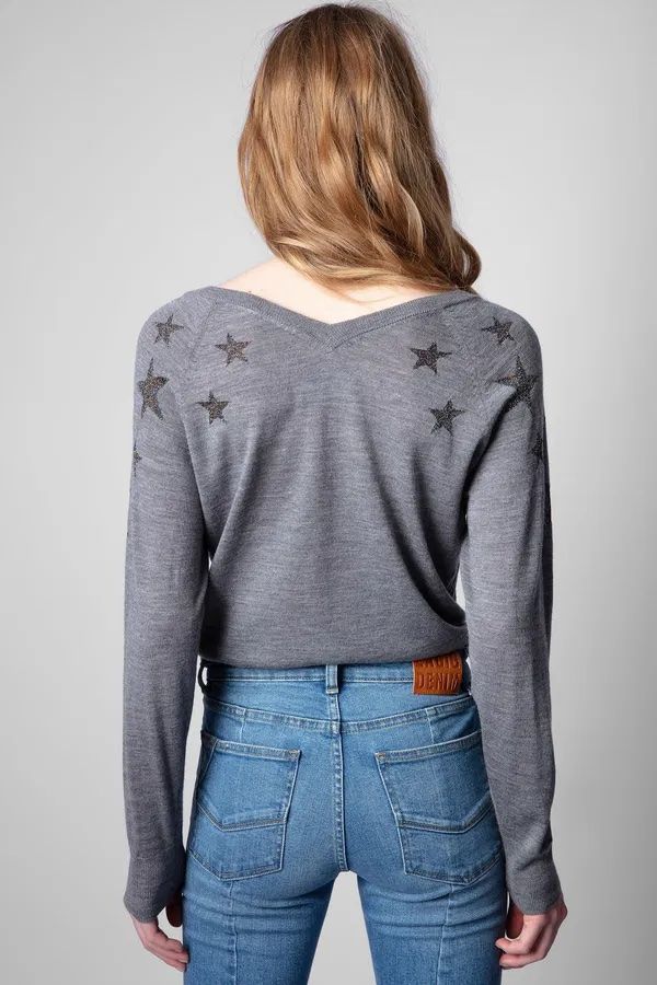 ZADIG & VOLTAIRE "Azura" Stars Sweater