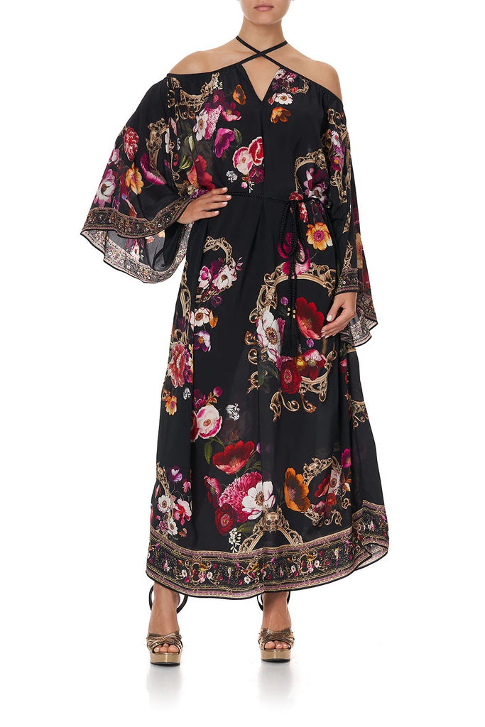 CAMILLA "Mirror Mirror Keyhole" Long Kaftan