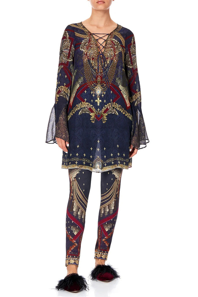 CAMILLA "This Charming Woman" Ponte Leggings