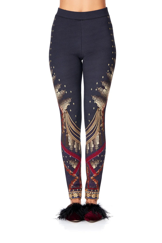 CAMILLA "This Charming Woman" Ponte Leggings