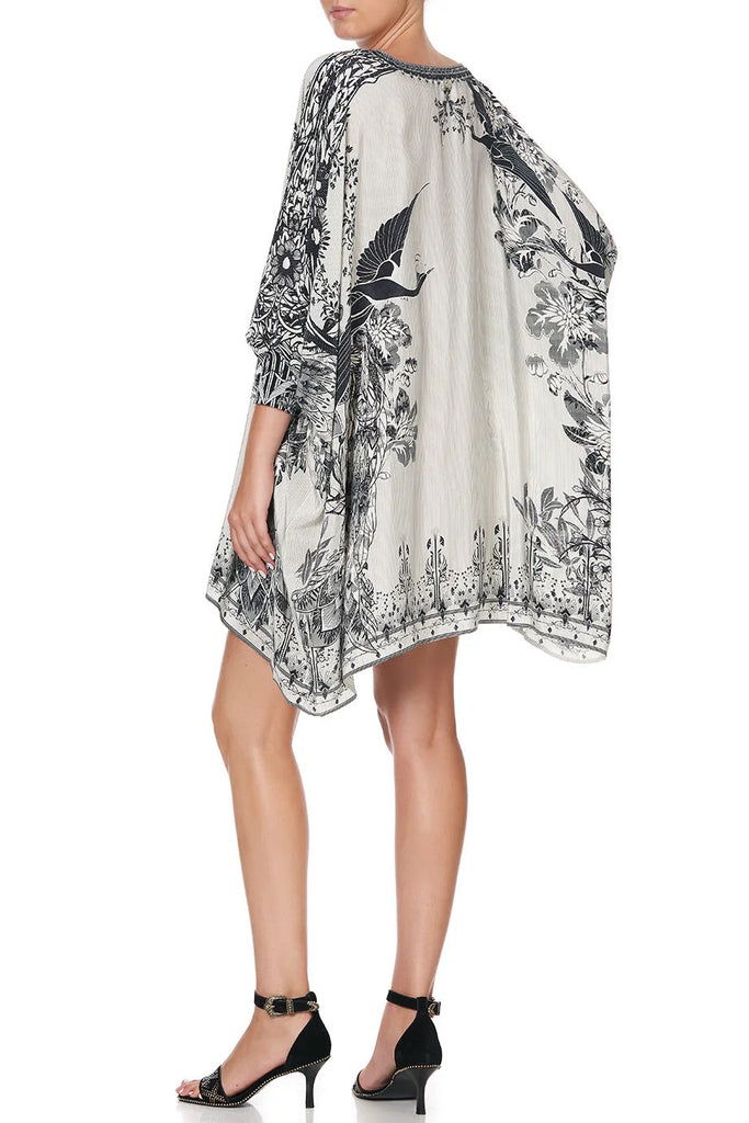 CAMILLA "Silver Linings" Short Kaftan
