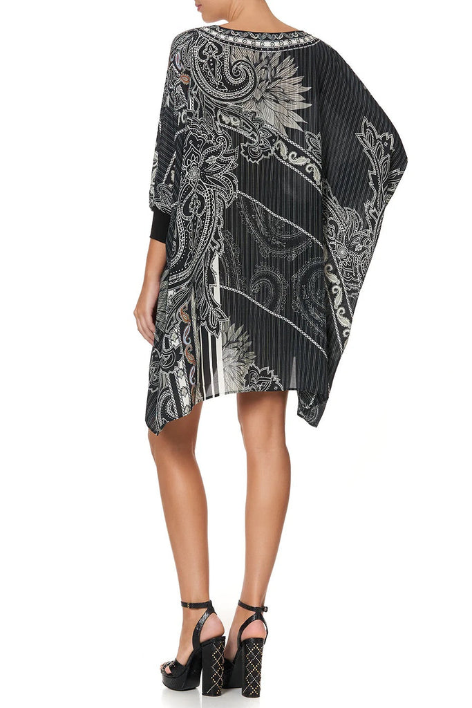 CAMILLA "Tail Of The Fire Bird" Short Kaftan