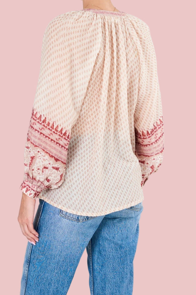 M.A.B.E "Ode Printed" Blouse