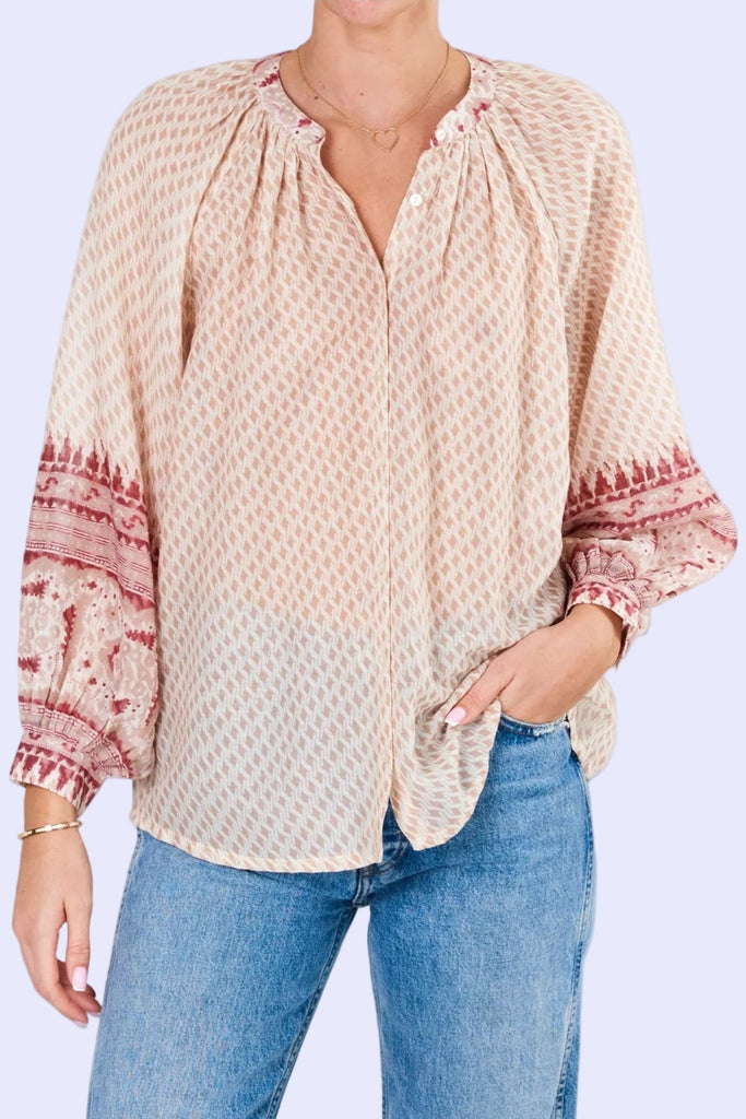 M.A.B.E "Ode Printed" Blouse