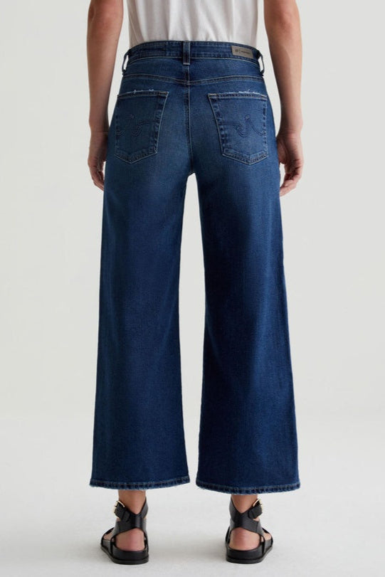 AG "Saige Wide Leg Crop" Jeans