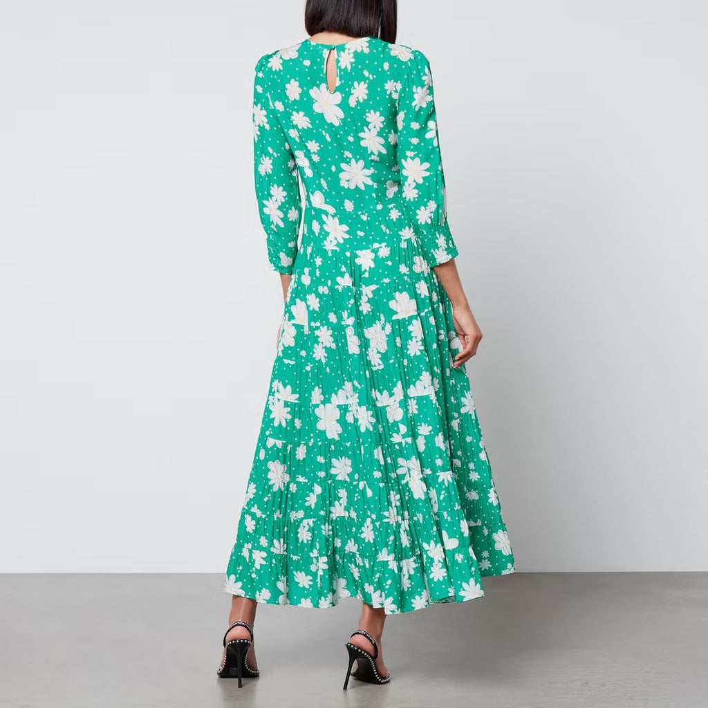 RIXO "Kristen" Midi Dress