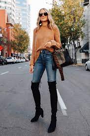 STUART WEITZMAN 'Tie Land' Suede Lover Knee Boots