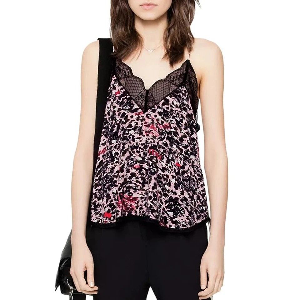 ZADIG & VOLTAIRE "Christy Leo Ontake " Camisole