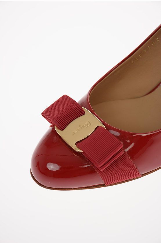 SALVATORE FERRAGAMO "Patent Carla" Pumps