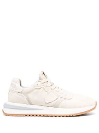 PHILIPPE MODEL "Tropez 2.1 low-top" Sneakers in Distressed Canvas