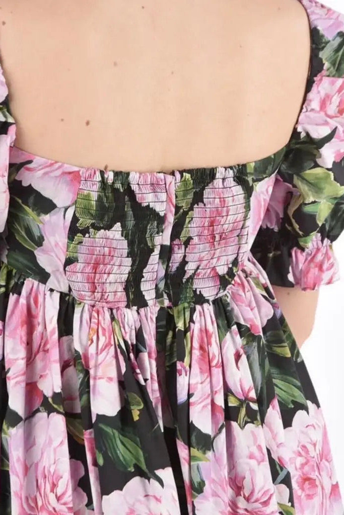 DOLCE & GABBANA "Ponies" Mid Length Dress