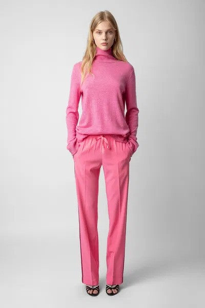 ZADIG & VOLTAIRE "Pomy" Crepe Trousers