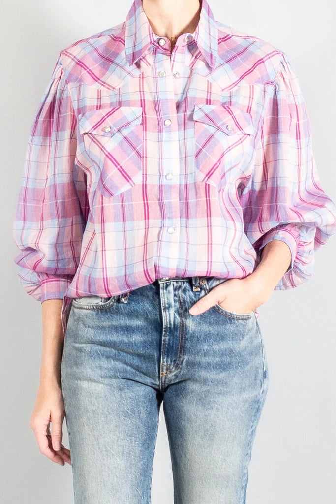 ISABEL MARANT ETOILE "Bethany Checked" Shirt