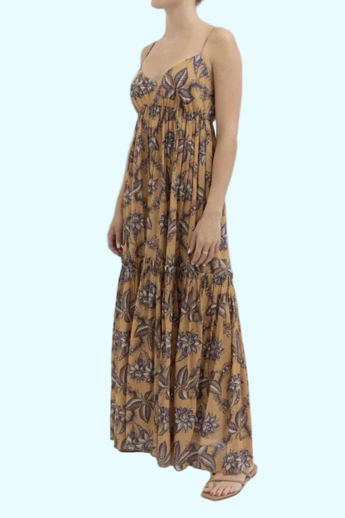 ZIMMERMANN "Castille Floral" Maxi Dress