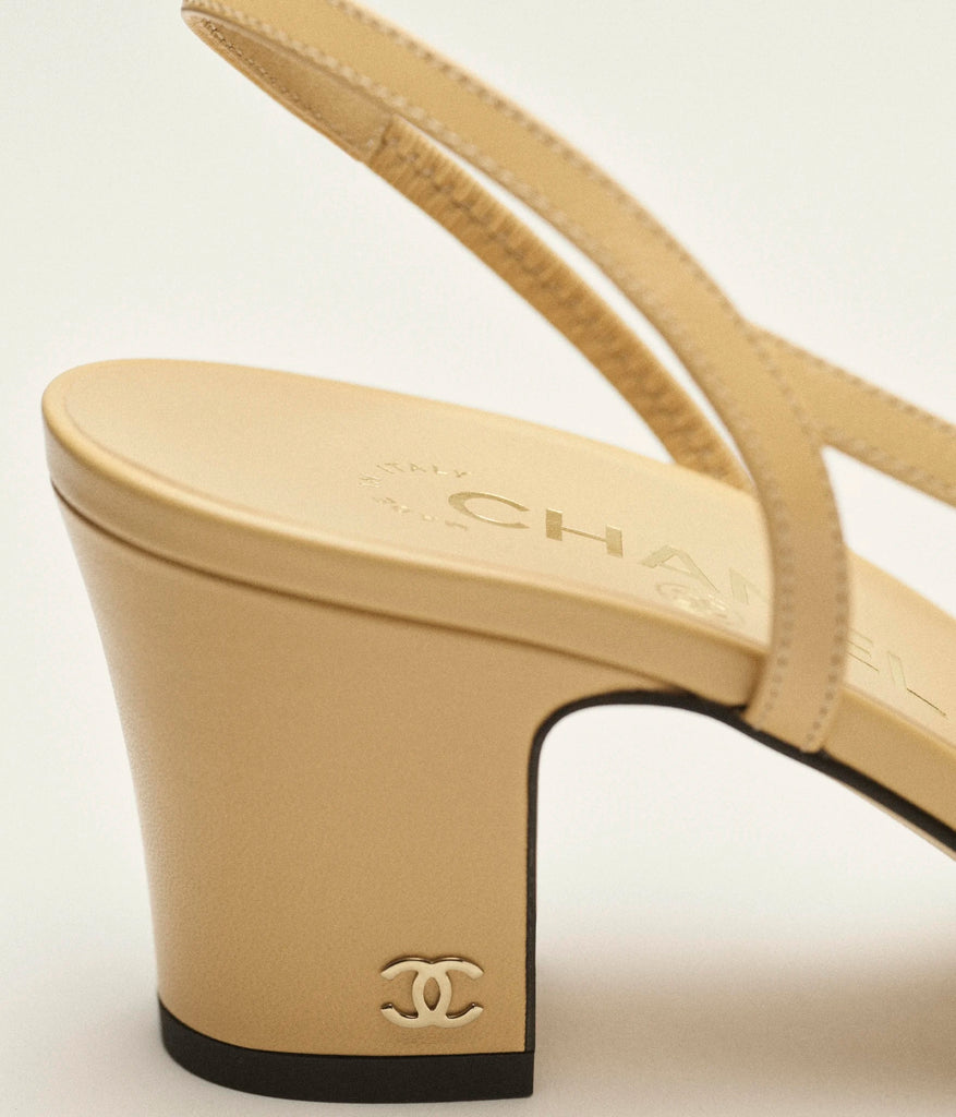 CHANEL "Classic two-tone Slingback" Heels