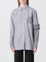 TWIN SET ACTITUDE "Over-sided Striped" Shirt