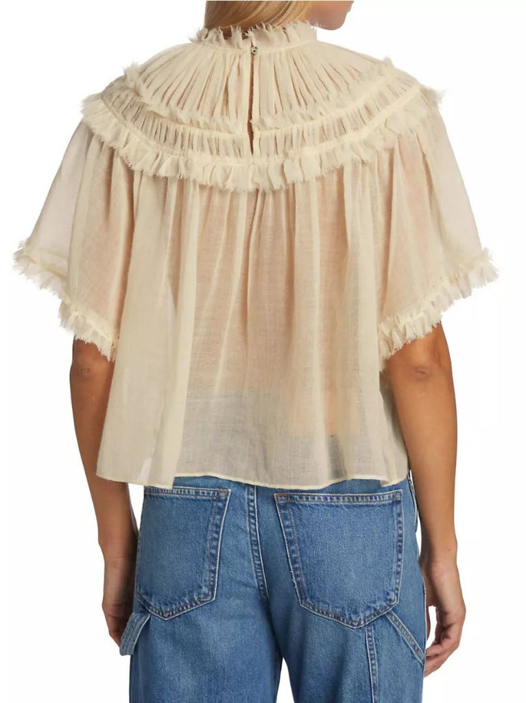 ULLA JOHNSON "Zuri" Blouse