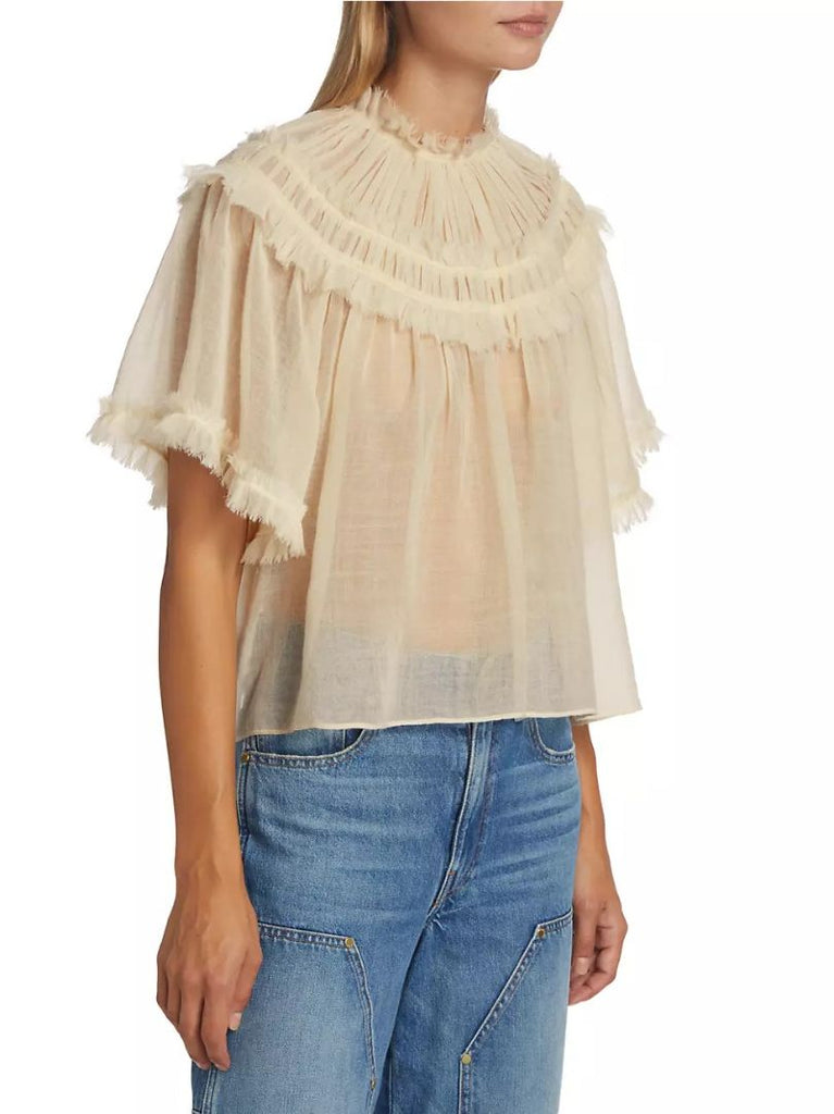 ULLA JOHNSON "Zuri" Blouse